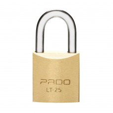 Cadeado Com Chave 25mm E-25 Haste Pequena Bronze Pado