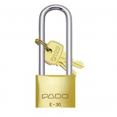 Cadeado Com Chave E-30 Haste 30mm Bronze Pado