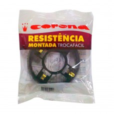 Resistência Para Chuveiro 220v 6200w Minha Ducha Preta Hydra Corona