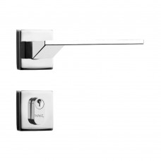 Fechadura Externa Squadretto Mz630 Máquina De 40mm Cromada Papaiz Fechadura Externa Squadretto Mz630 Máquina De 40mm Cromada Papaiz