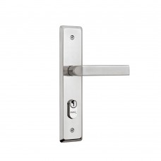 Fechadura Externa De Aço Zamac Cromada 40mm Fit Mz560n Papaiz