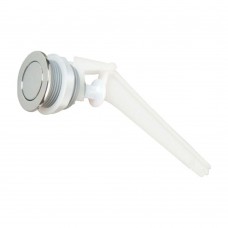 Botão Lateral De Embutir Para Caixa Descarga Acoplada Cromado Astra