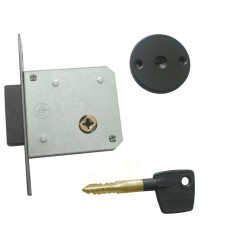 Trava De Segurança Simples Preta Fosca Aliança