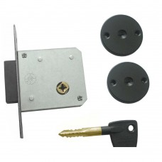 Trava De Segurança Dupla Preta Fosca Aliança