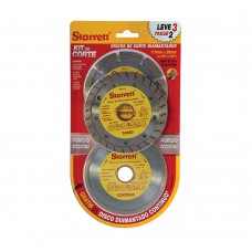 Kit Disco De Corte Diamantado Misto Starret