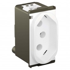 Tomada 20a 250v Identificável Branca 1 Módulo Nereya Pial Tomada 20a 250v Identificável Branca 1 Módulo Nereya Pial