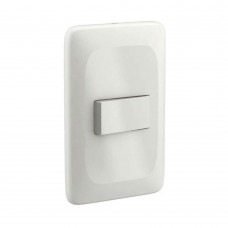 Interruptor 4x2 Simples Com Placa Branco Zuli Lorenzetti
