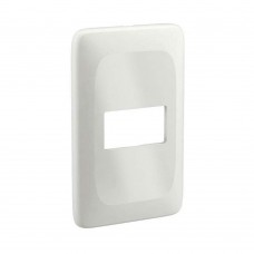 Placa 4x2 1 Módulo Branco Zuli Lorenzetti Placa 4x2 1 Módulo Branco Zuli Lorenzetti