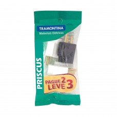 Adapatadores Reverso 2pt Branco E Preto Tramontina