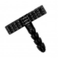 Bucha De Polietileno Com 30 Unidades Preta Santa Luzia