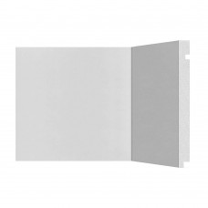 Rodapé 20cm 2,4 Metros Por Caixa 506 Branco Santa Luzia