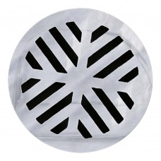 Grelha Para Caixa Sifonada Gf02 Polido Redonda 10cm Costa Navarro