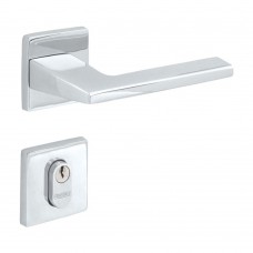 Fechadura Externa De Aço Zamac 451 Com Roseta Cromada La Fonte Fechadura Externa De Aço Zamac 451 Com Roseta Cromada La Fonte