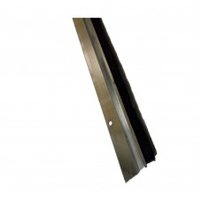 Veda Fresta Para Porta 80cm Escova Anodizado Incolor Reisam