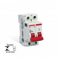 Disjuntor Bipolar 20a Curva C Steck