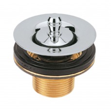 Válvula De Escoamento Para Lavatório/cuba/bide Cromado Deca