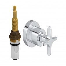 Acabamento Para Registro 1/2,3/4 E 1 Pequeno Flex 4916.c20.pq Cromado Deca