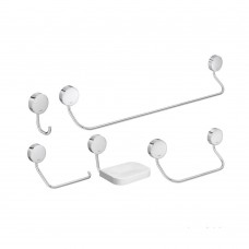 Kit De Acessórios Para Banheiro 5 Peças Net Deca