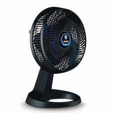 Ventilador De Mesa Arno Super Force Com Repelente D: 30cm. 127v 4 Pás Preto