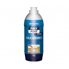 Cola Polyfort 1 Kg Branco Pulvitec