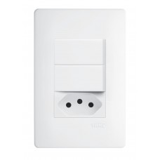 Conjunto De Interruptor E Tomada 10a - Habitat Fame Conjunto De Interruptor E Tomada 10a - Habitat Fame