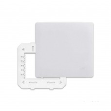 Placa Com Suporte 4x4 Cega Habitat Branca Fame