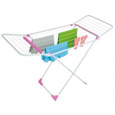 Varal De Chão Pégasus De Aço Branco Secalux Varal De Chão Pégasus De Aço Branco Secalux