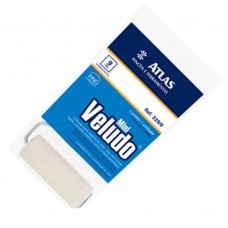 Rolo Para Pintura 9cm Lã De Carneiro Veludo 329-9 Atlas
