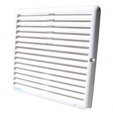 Grade De Ventilação Quadrada 19x19cm Branca Wdb