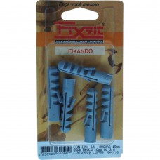 Bucha De Fixação 10mm Buc10 Cinza Fixtil