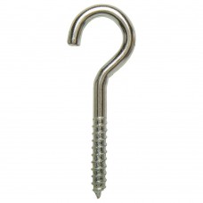 Gancho Com Rosca 3,4x60mm Cinza Fixtil