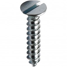 Parafuso Madeira Fenda 3,5x20mm Para Dobradiça Zincado Pdo/02 Fixtil