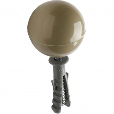 Batedor De Porta Em Pvc Marfim Fixtil