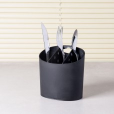 Porta Talheres Preto Coza