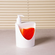 Porta Sabonete Líquido Rj 600ml Branco Coza Porta Sabonete Líquido Rj 600ml Branco Coza