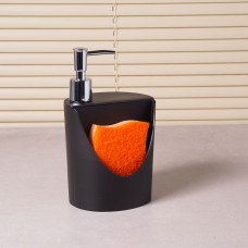 Porta Sabonete Líquido Rj 600ml Preto Coza Porta Sabonete Líquido Rj 600ml Preto Coza