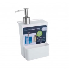 Dispenser Multi 600ml 20719/0007 Branco Brinox Dispenser Multi 600ml 20719/0007 Branco Brinox