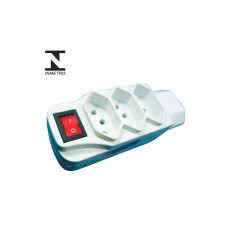 Adaptador Universal 4 Tomadas 2p T 10a 250v Key West