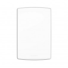 Placa Bianco Pró 4x2 Cega Com Suporte Branca Alumbra Placa Bianco Pró 4x2 Cega Com Suporte Branca Alumbra