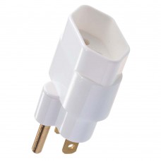Adaptador Para Tomada Reverso 15a Branco Alumbra