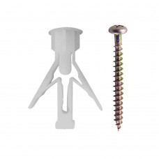 Parafuso Para Aglomerado 4x50mm Com Bucha Frog 10x40mm 10 Unidades Bemfixa Parafuso Para Aglomerado 4x50mm Com Bucha Frog 10x40mm 10 Unidades Bemfixa