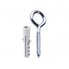 Pitão Zincado Com Bucha De Nylon 08mm Com 04 Unidades Bemfixa Pitão Zincado Com Bucha De Nylon 08mm Com 04 Unidades Bemfixa