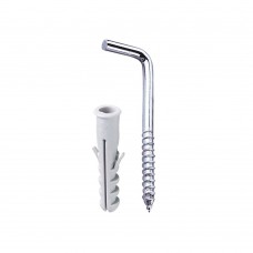 Escapula Zincada Com Bucha De Nylon 08mm 04 Unidades Bemfixa