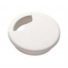 Passa Fio Para Mesa 59mm Branco Bemfixa Passa Fio Para Mesa 59mm Branco Bemfixa