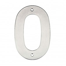 Número 0 De Inox Com Bucha E Parafuso 14,5cm Bemfixa