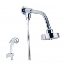 Ducha Cromada Slim 10cm Com Ducha Manual Perflex