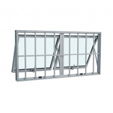 Janela Maxim-ar 2 Folhas Alumifort 60x100x7cm 72.05.425-3 Sasazaki