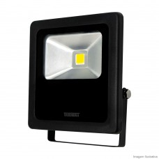 Refletor Para Lâmpada Tr Led 30w Vd Preto Taschibra