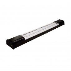 Luminária De Sobrepor Lumifácil Led Para 2 Lâmpadas 2x16w 127v 6500k Preta Taschibra