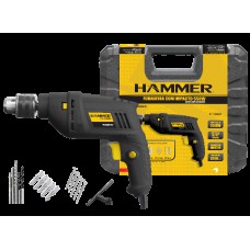 Furadeira Impacto Hammer C/ Maleta 10mm 3/8